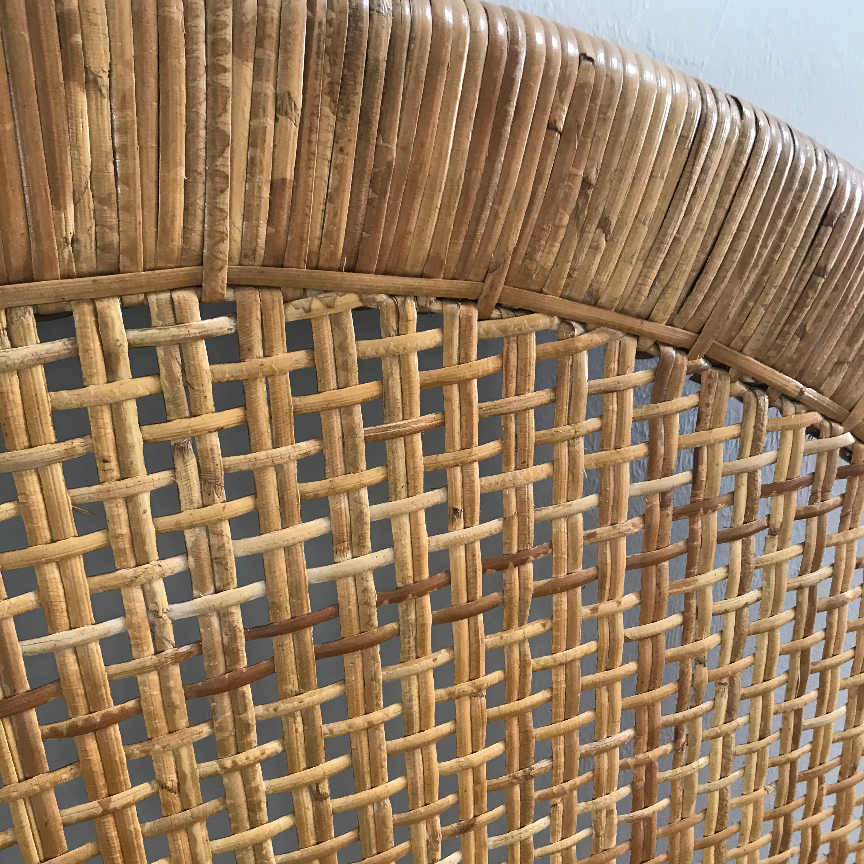 Vintage Woven Headboard Full Woven Headboard Etsy