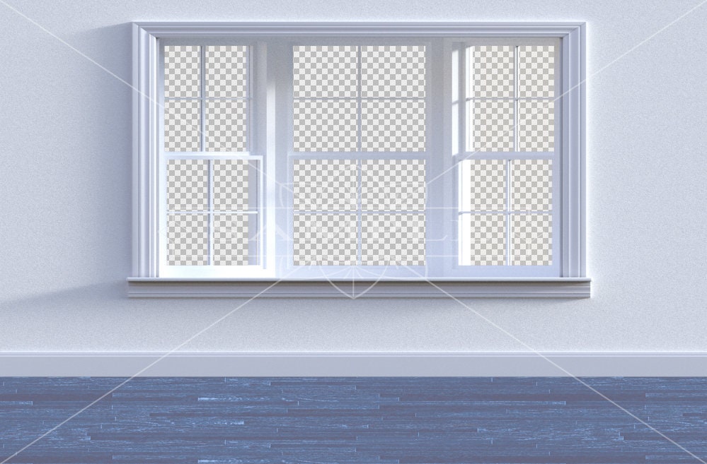 Download Empty Room Digital Backdrop Background Png Files With Transparent Windows High Resolution Instant Download PSD Mockup Templates