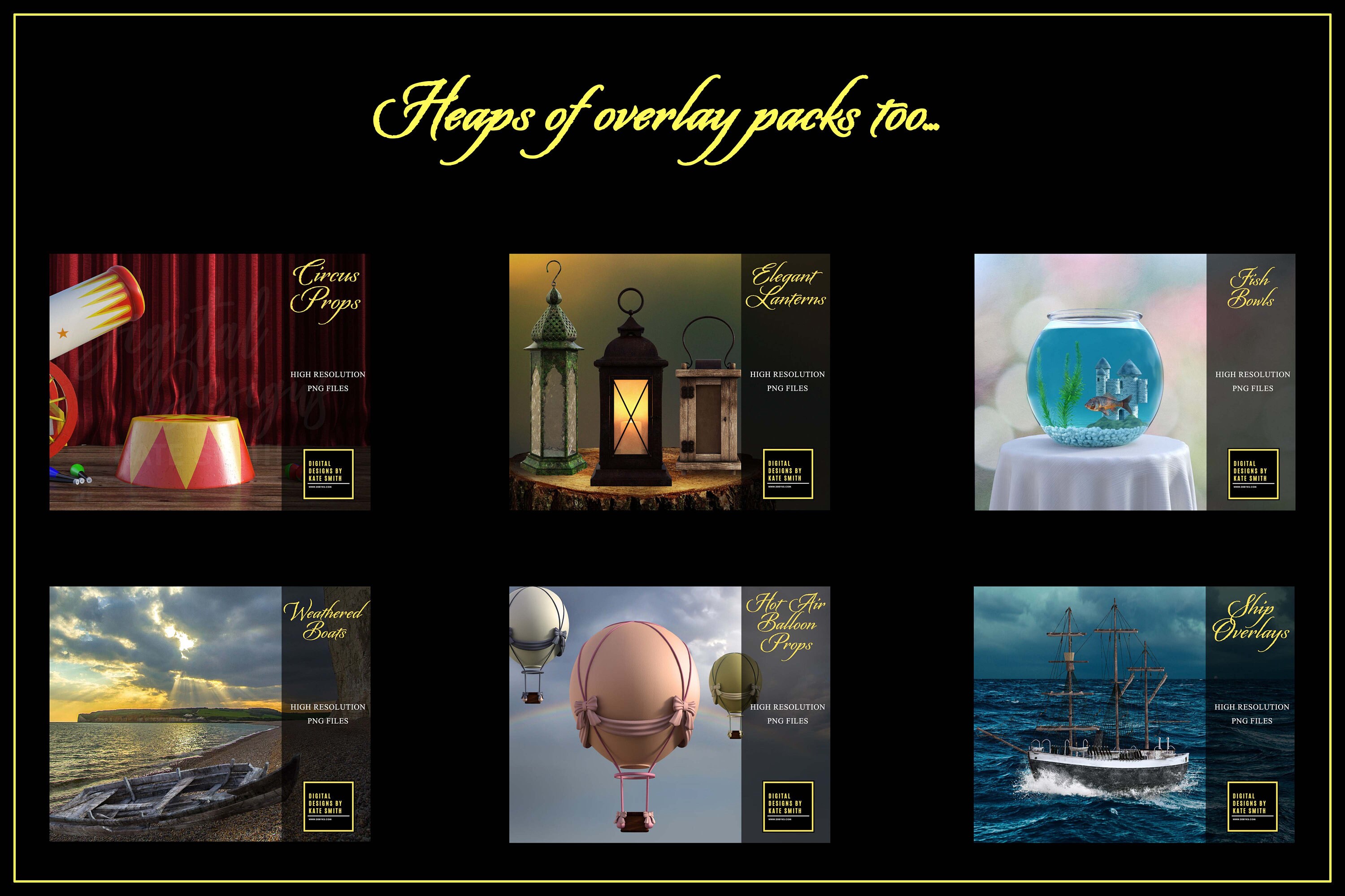 Dream Ride Digital Backdrop Background 2 Versions High Resolution Instant Download