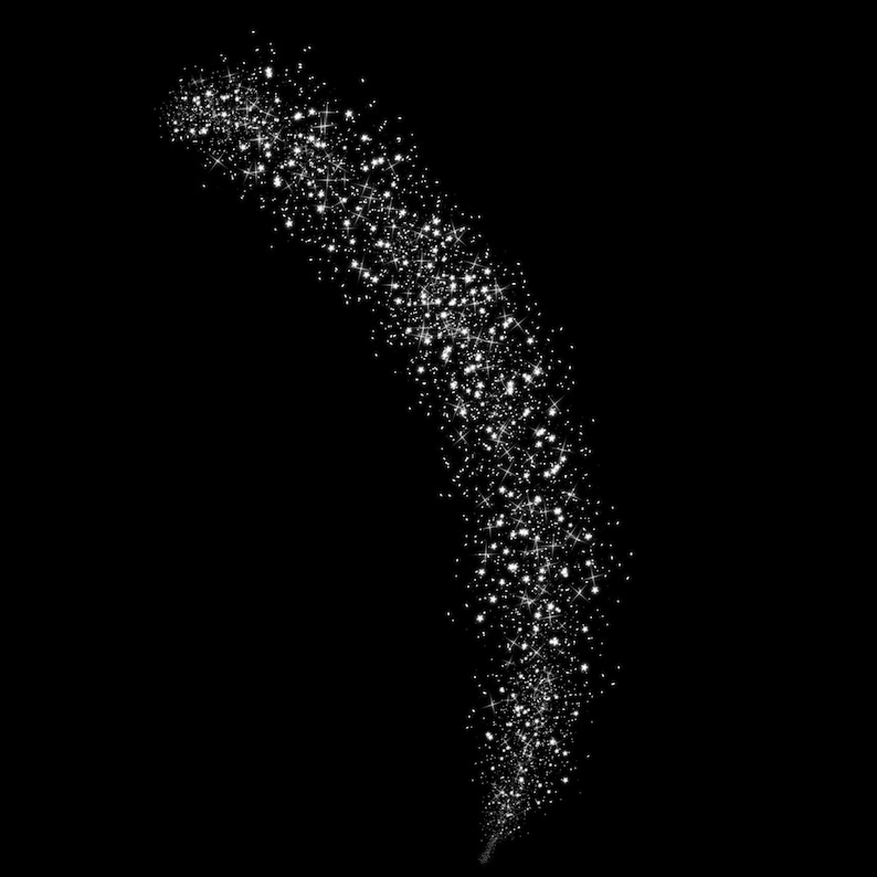 Special Effects for Photoshop High Resolution Instant Download Magical Stardust Overlays Separate Png Files CUOK.