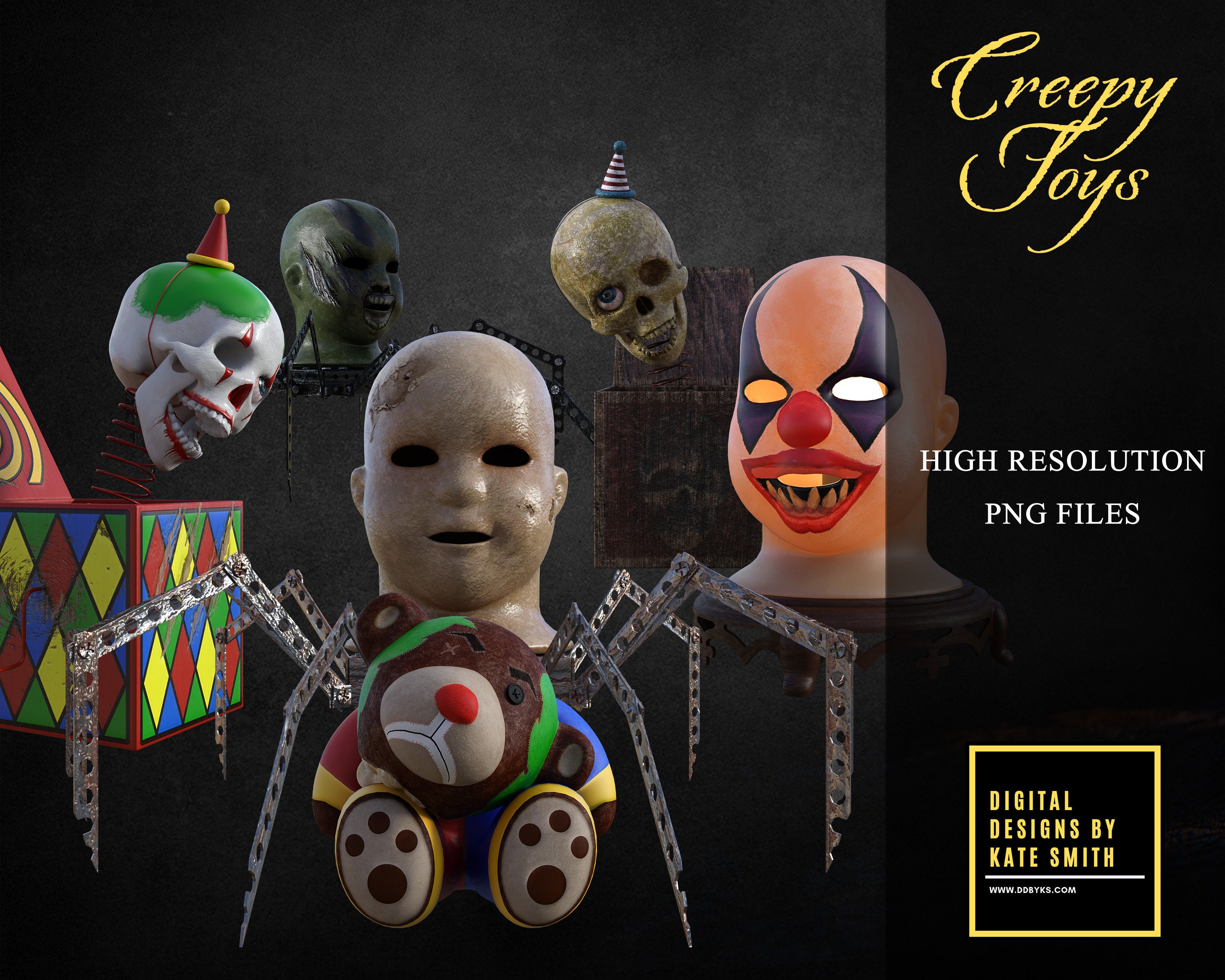 creepy toys