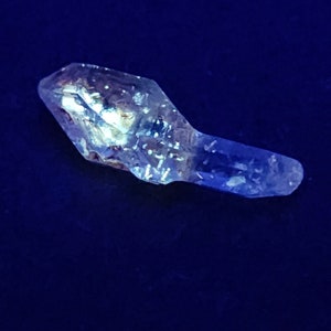 Petroleum Quartz Scepter- UV Reactive- From Madagascar
