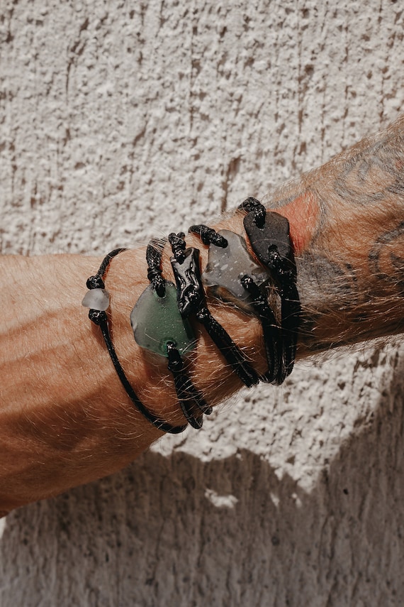 Lotus & Luna - Mens Stone Cords Bracelets – Balboa Surf and Style