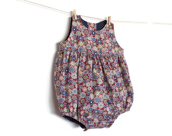 Baby Romper Pattern PDF Sewing Pattern – Instant download — Peter Pan Collar