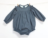 Baby Romper PDF Sewing Pattern Instant download Long or Short Sleeve