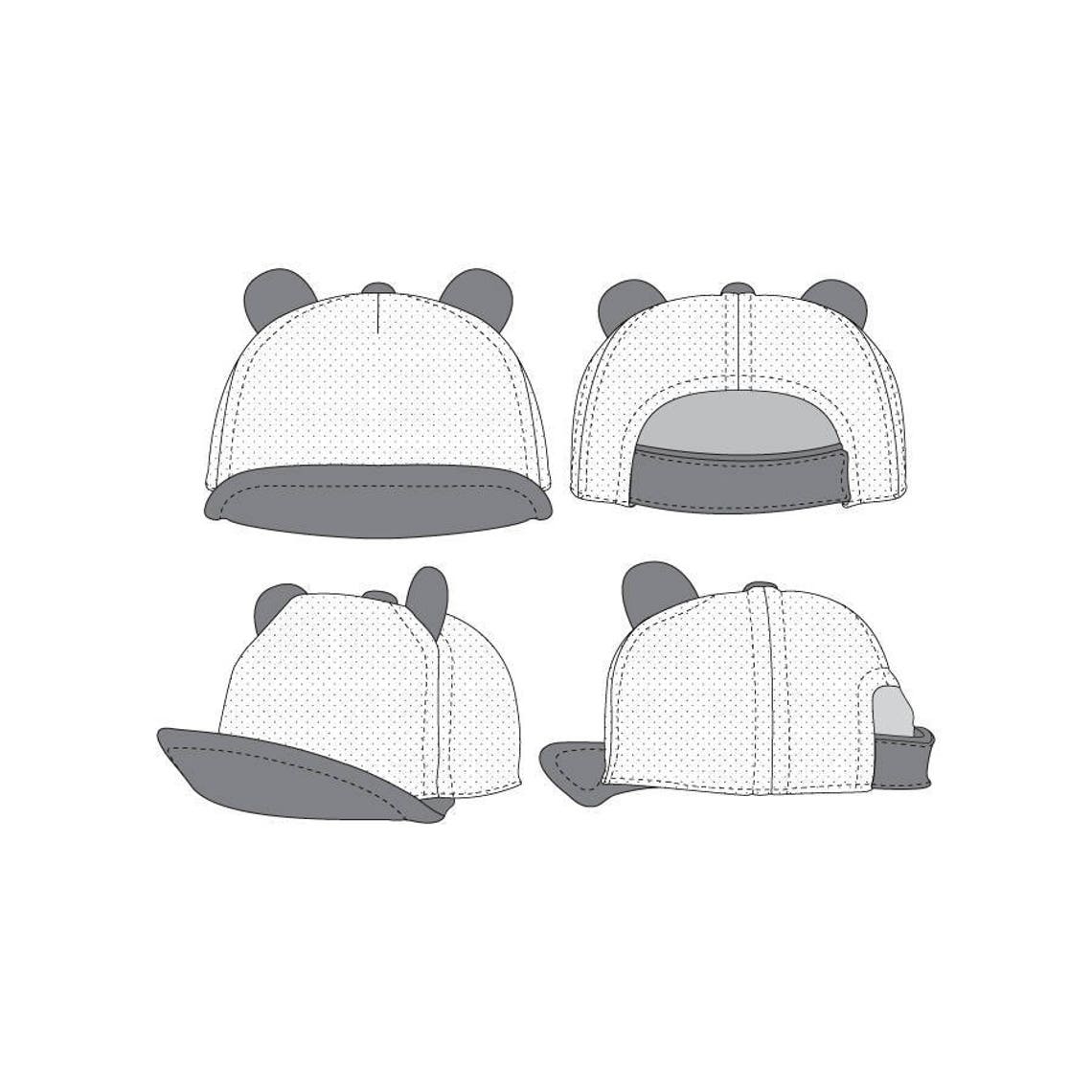 Infant Snapback Baseball Cap Pattern PDF Sewing Pattern Etsy