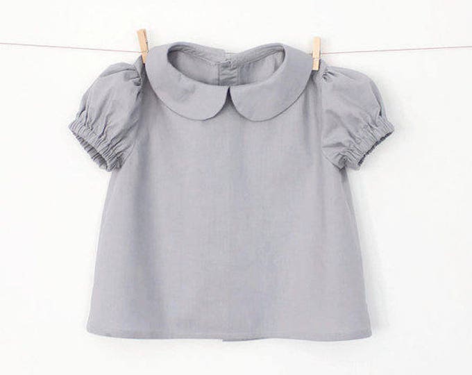 Peter Pan Collar Top PDF Sewing Pattern - Etsy Canada