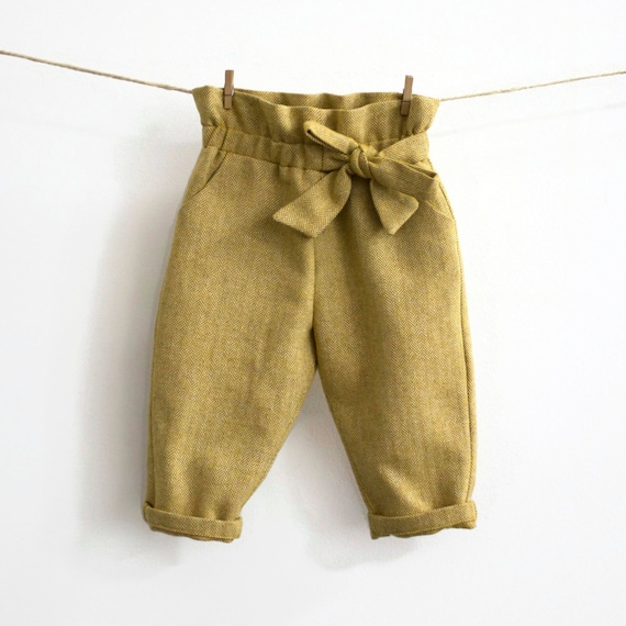 paperbag waist shorts pattern