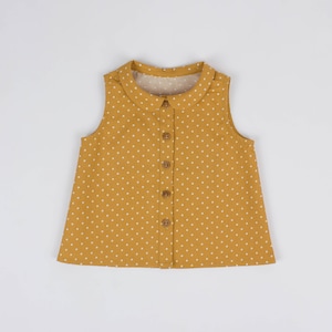 Baby Girl Blouse PDF Sewing Pattern – Button-down With Peter Pan Collar ...