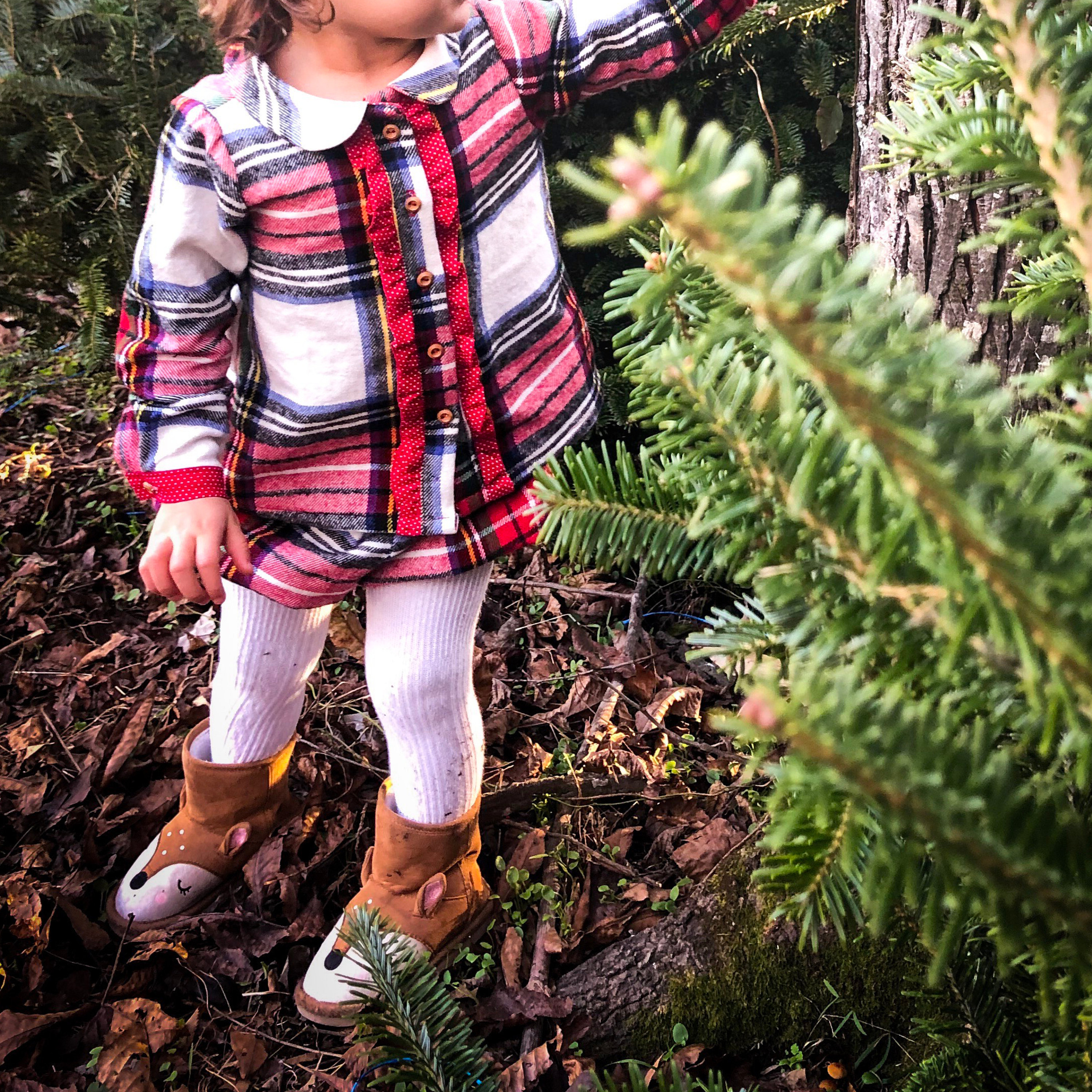 Baby and Girl Button-down Blouse With Peter Pan Collar – Long or Short ...