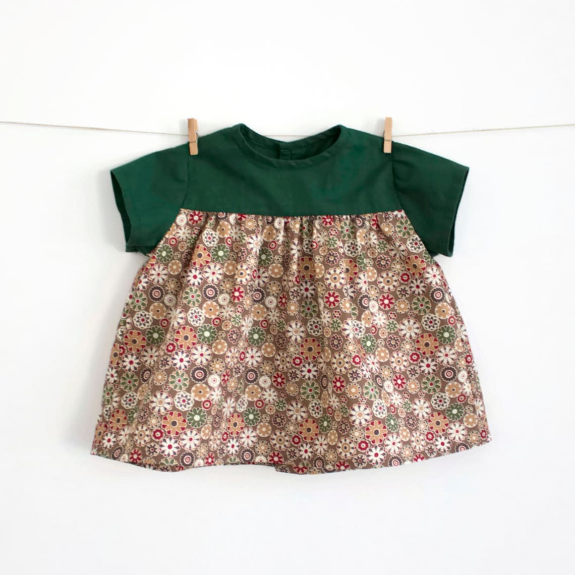 Baby Blouse PDF Sewing Pattern Instant Download Long & Etsy