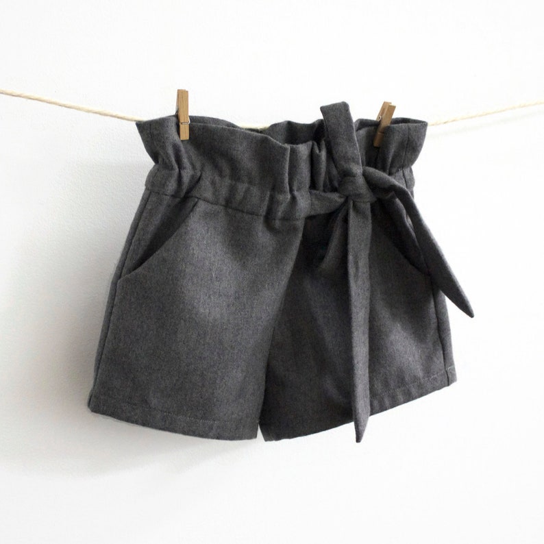 Baby Trousers Pants Sewing Pattern Paper Bag High Waist | Etsy