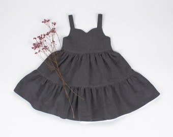 Girl Dress PDF Sewing Pattern – Instant download – Sweetheart Neckline