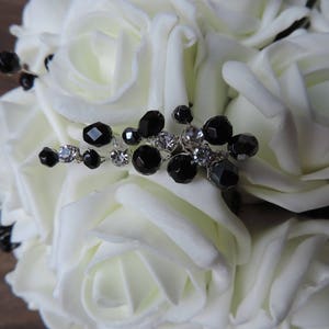 Artificial White Rose Wedding Bouquet image 4