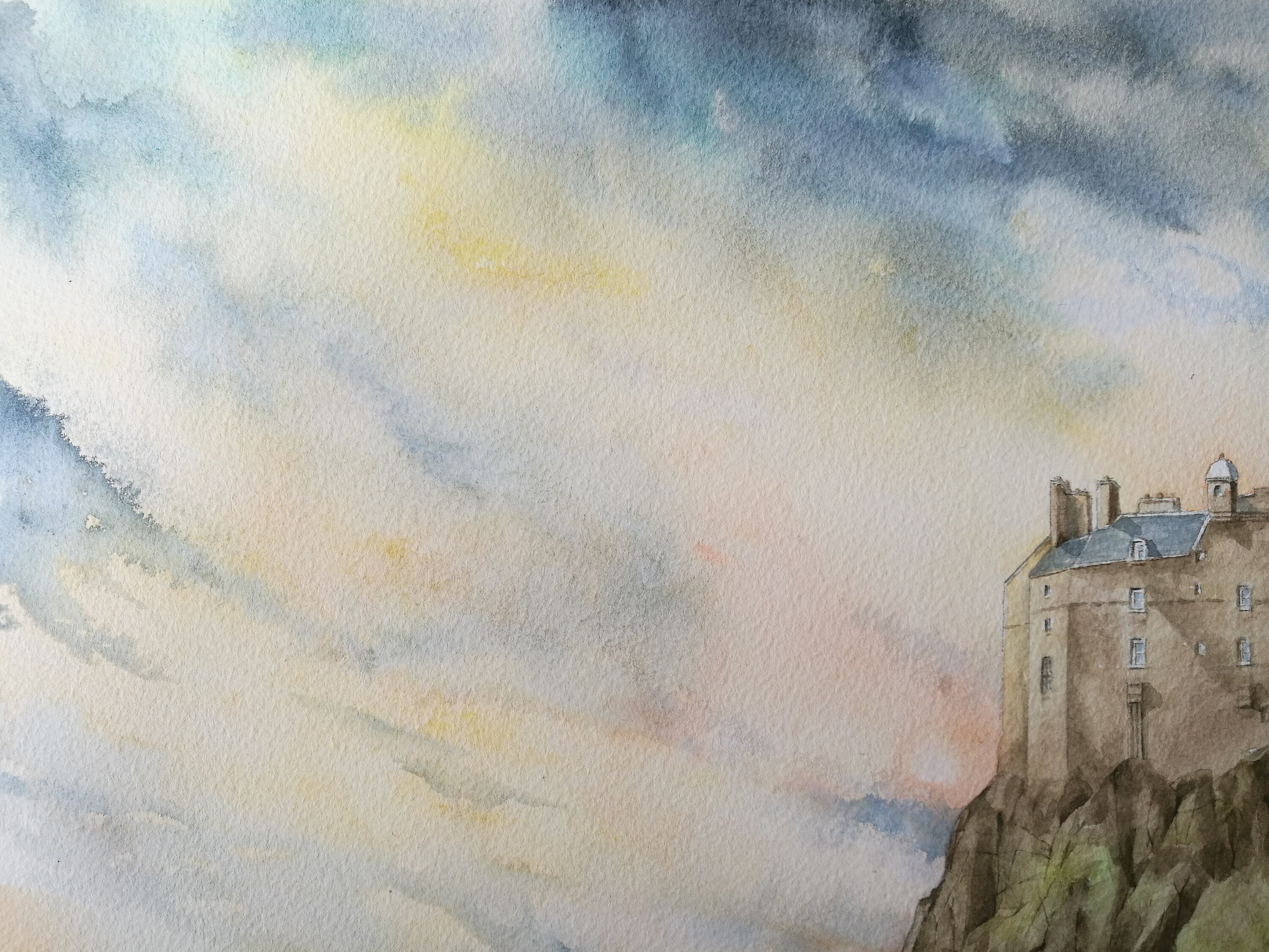 Edinburgh Castle, Limited Edition Print by Norma Robinson - Etsy