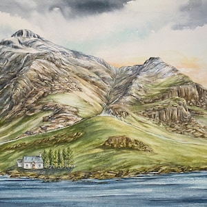 Bothy, Glen Coe - Original Painting by Norma Robinson