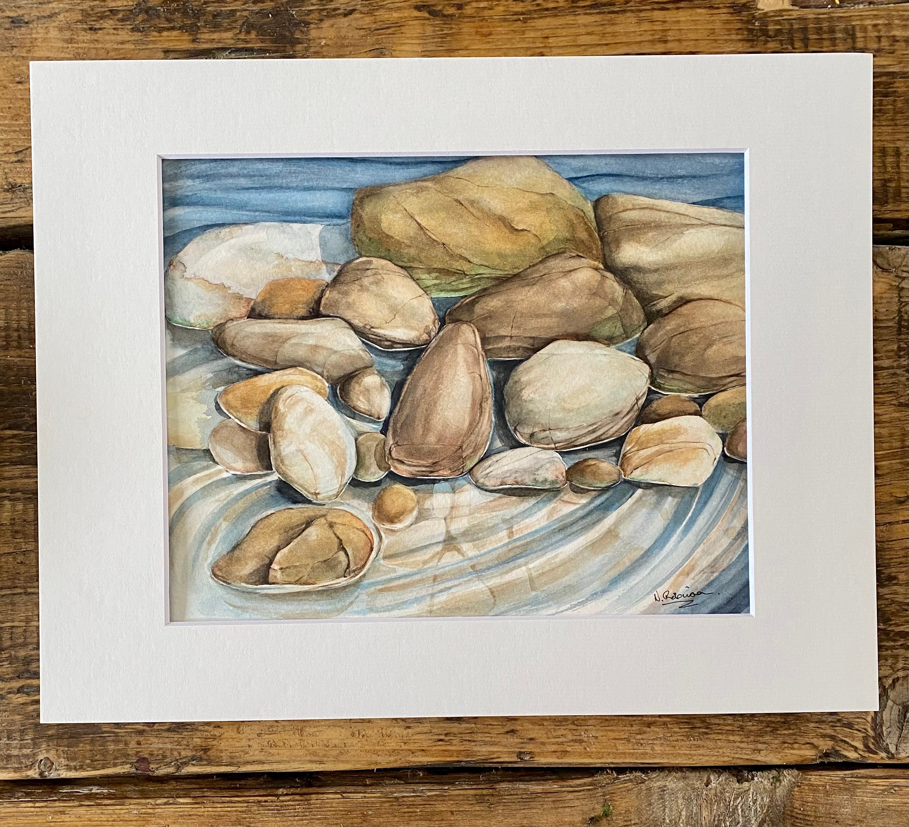 Pebble Beach Water Color - Etsy