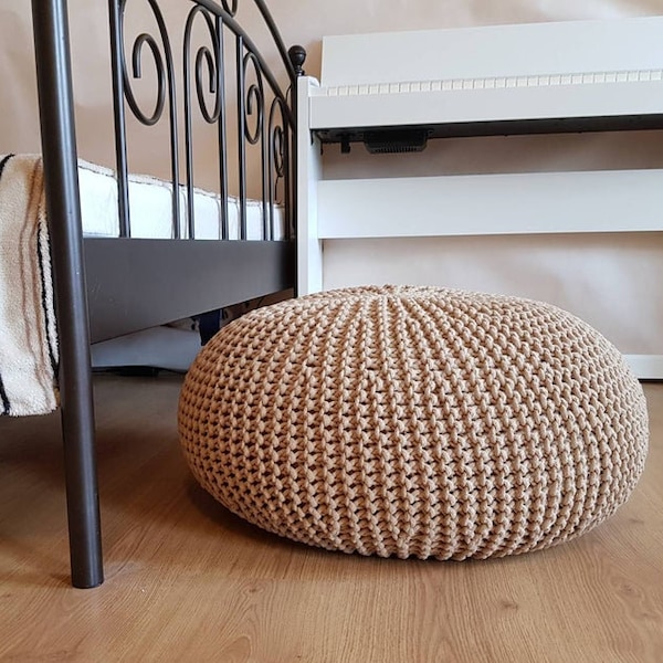 Pouf ottoman for nursery room Variety of colors