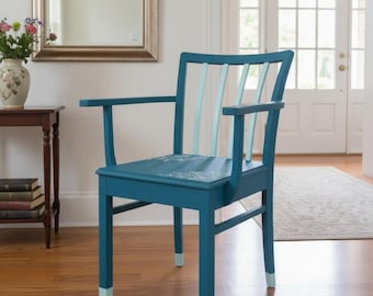 Vintage Stuhl „Mabel“ | Cottagecore Upcycling Unikat im Landhausstil