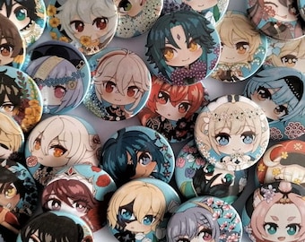 Genshin Impact Character Badges