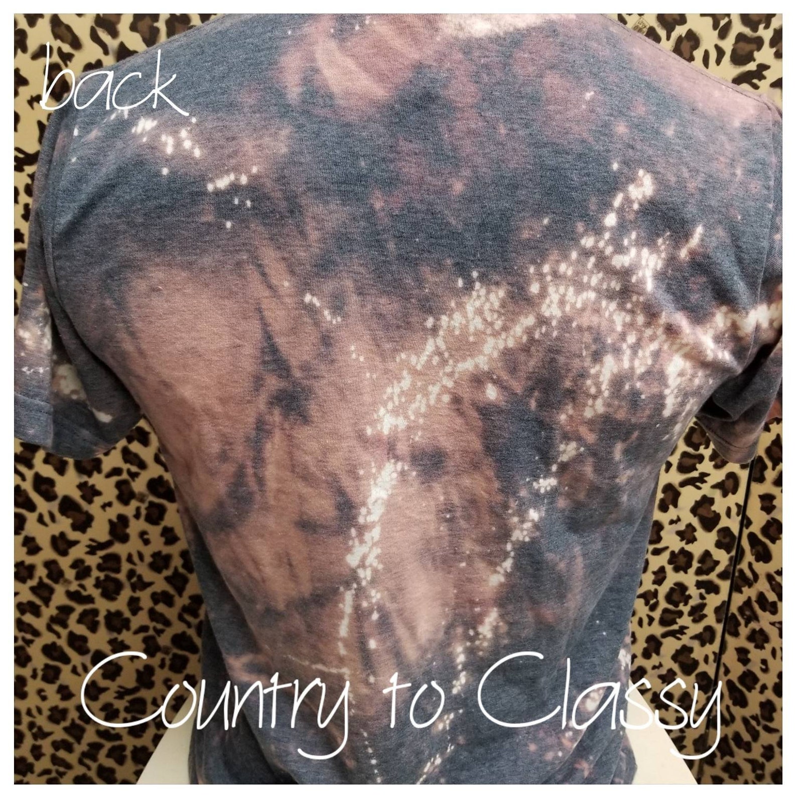 bleached cowboys shirt