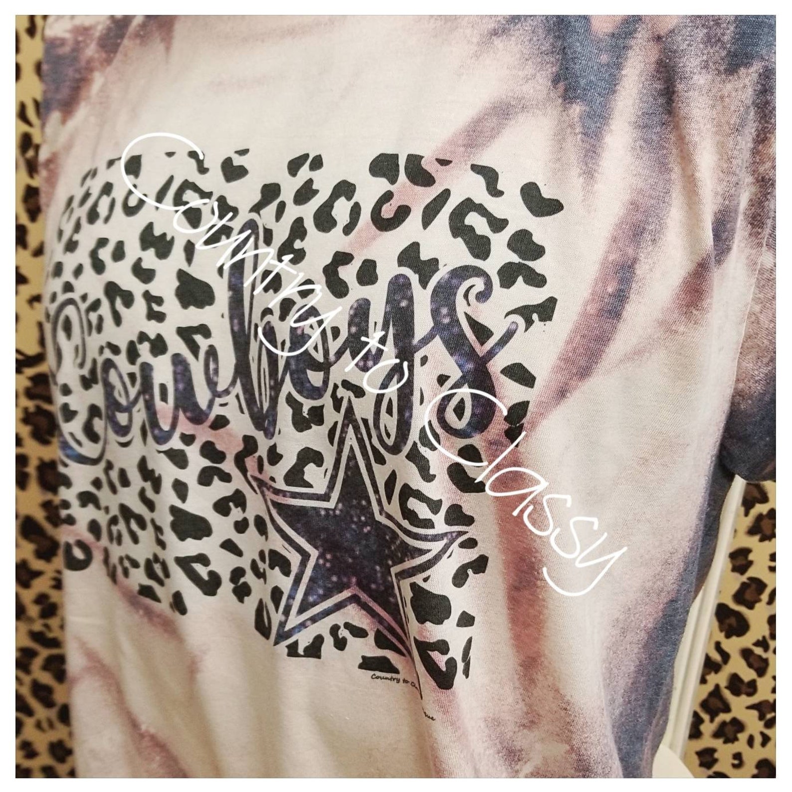 bleached cowboys shirt