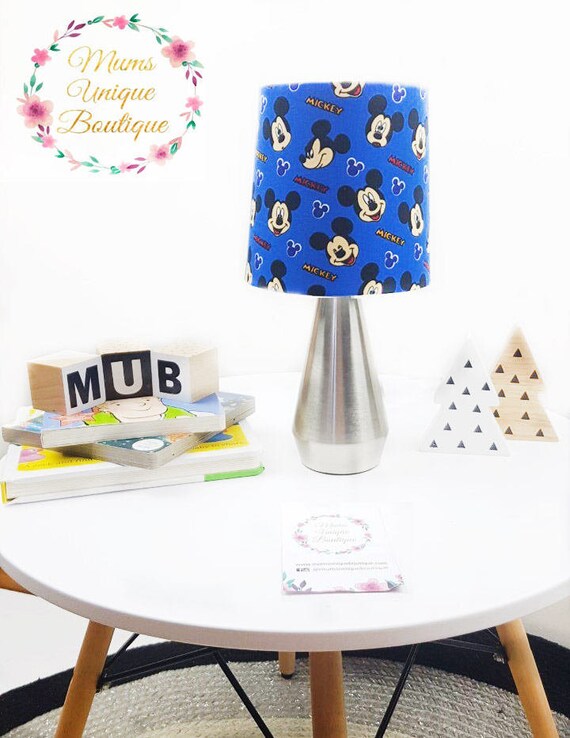 mickey mouse table lamp
