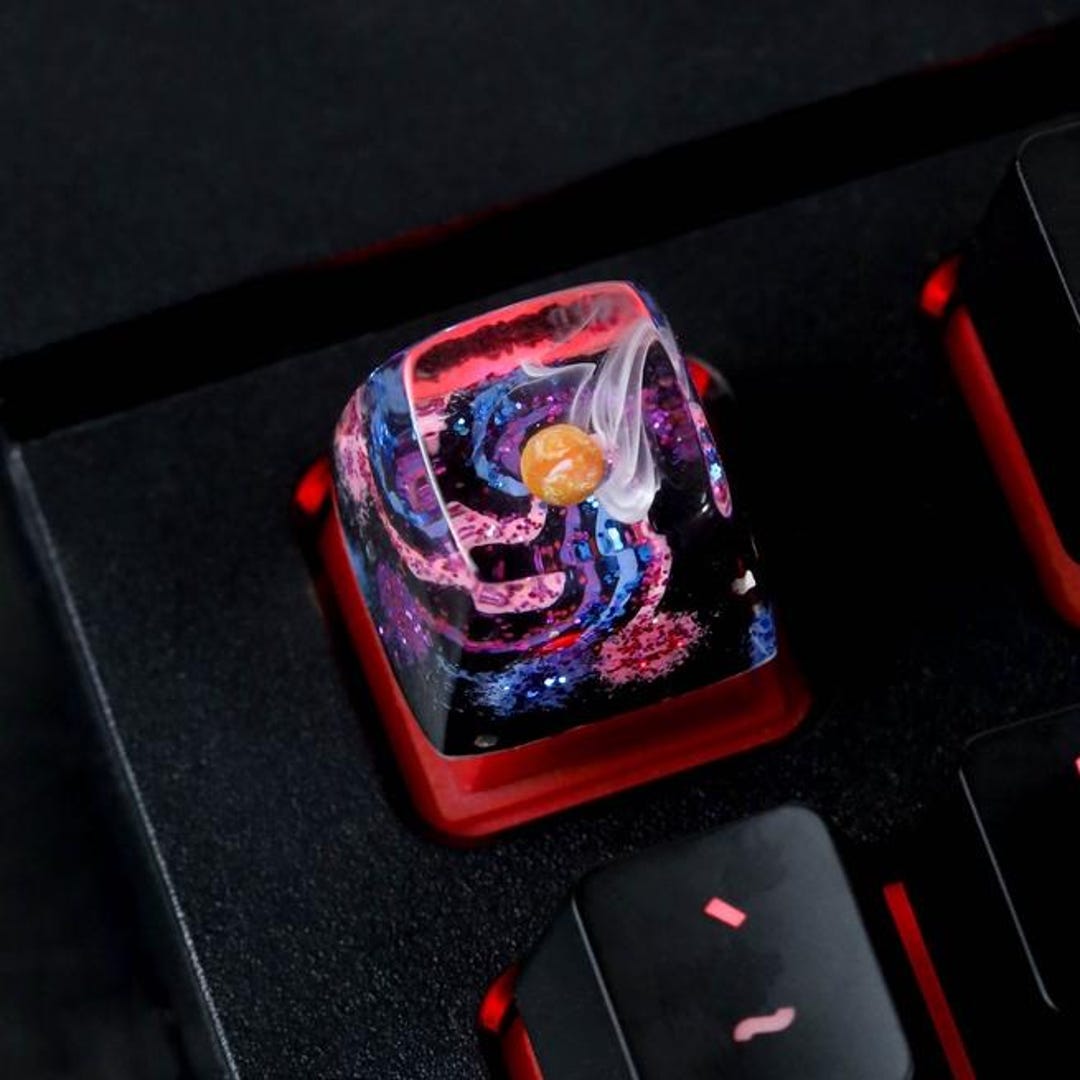 Solar System Key Cap Mars Keycap, Solar System Odd Keyboard Button, Galaxy Keycap, Anime ...
