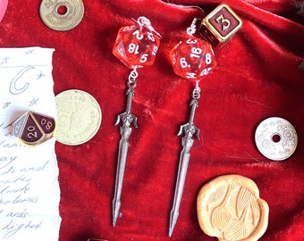 Blood Oath Blade Earrings