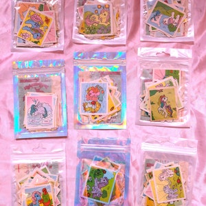 Vintage 1986 My little Pony Stickers 20 stickers image 3