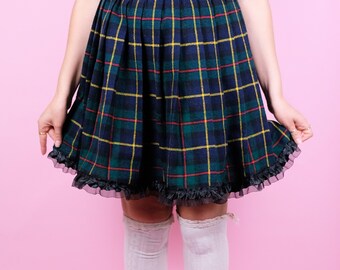 Reworked pleated skirt- 8