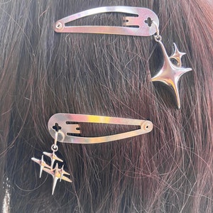 CyberStar Hair clips x2 image 3