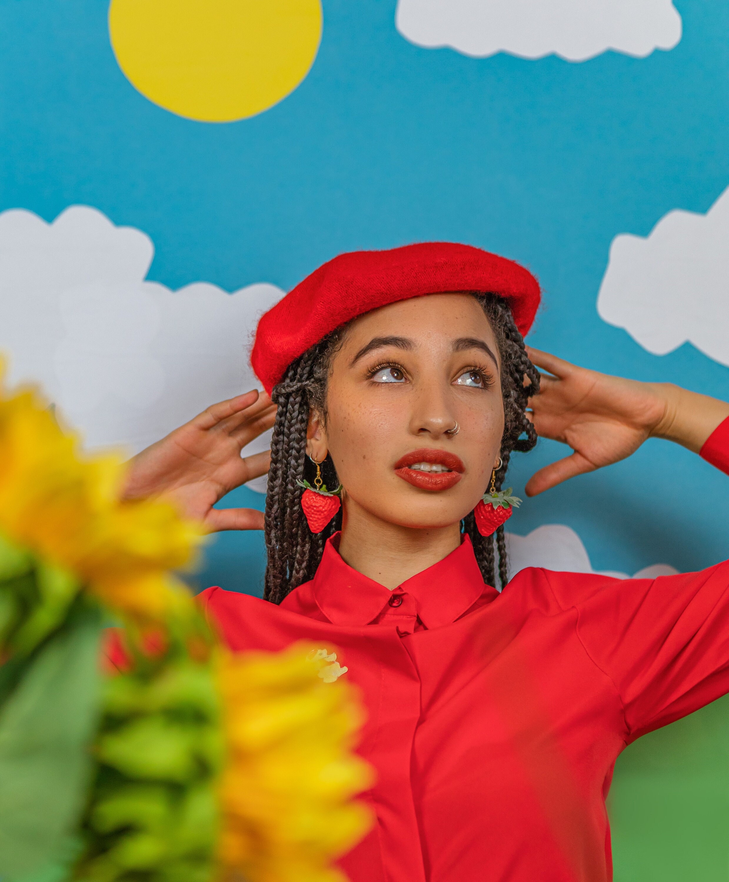 Strawberry Earrings