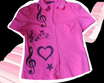 2000s Mezzo Piano Cutie Tee Sz XXS/XS - Etsy