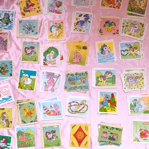 Vintage 1986 My little Pony Stickers 20 stickers image 6
