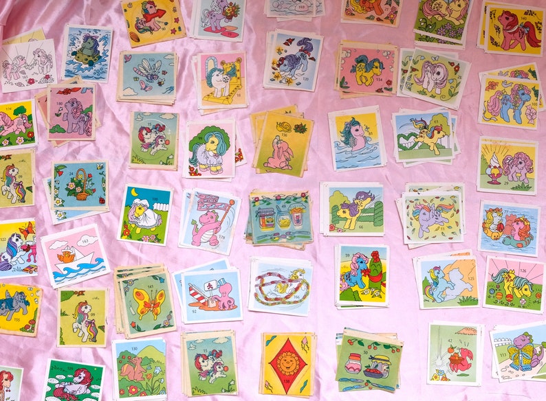 Vintage 1986 My little Pony Stickers 20 stickers image 6