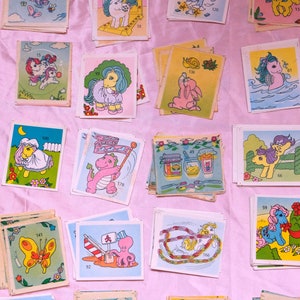 Vintage 1986 My little Pony Stickers 20 stickers image 5