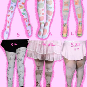 Medias con estampado de cervatillo S-5XL imagen 6