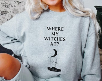 Funny Witchy Sweater, Witch Sisters Gift, Witch Clothing, Basic Witch Sweater, Witchy Vibes Sweater, Witches Sweater, Oversized Sweater