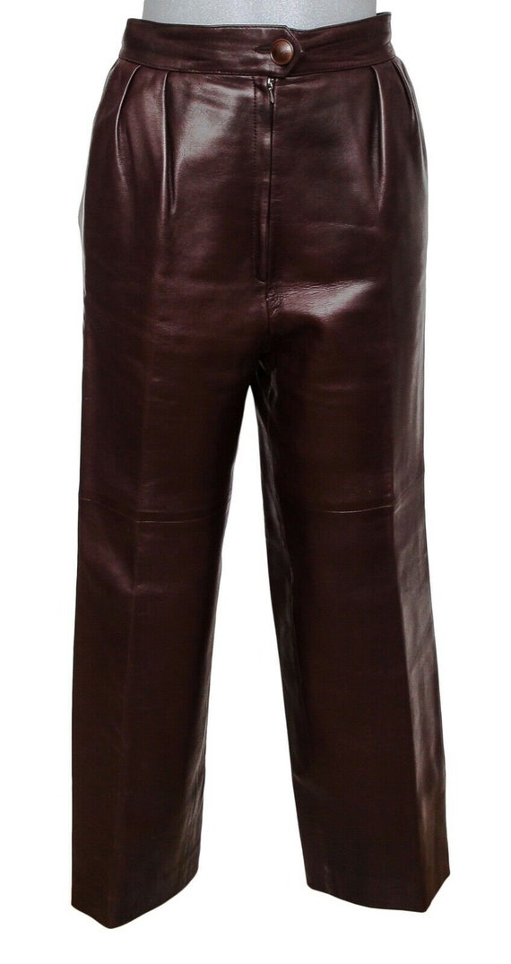 hermes leather pants