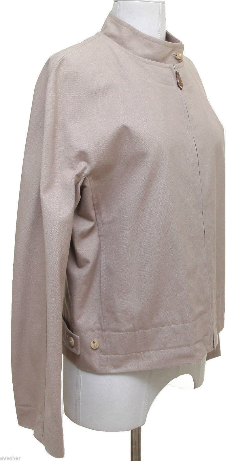 ジャケット・アウター 2006ss Hermes hemp linen jacket 48 00's] Old Hermès Paris Linen Jacket by Martin Margiela Size.42