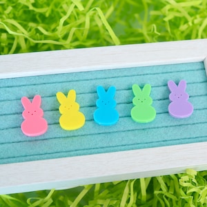 My Peeps de Candy Letters • Decoraciones de Pascua e íconos para tableros de letras con forma de canasta de conejito de Pascua • Accesorios para tableros de letras