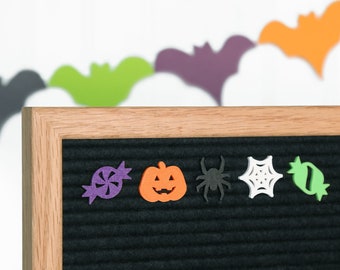 Trick or Treat by Candy Letters • Spooky Halloween Decorations & Fall Decor Letter Board Icons • Letterboard Accessories