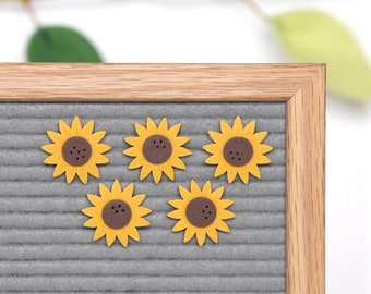 Sunflowers by Candy Letters • Summer, Fall & Garden Letter Board Icons • Letterboard Accessories