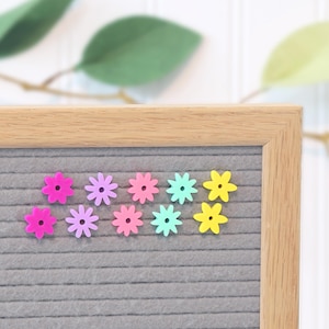 Flower Power (Minis) de Candy Letters • Íconos para tableros de letras de primavera y jardín, Día de la Madre y Pascua • Accesorios para tableros de letras