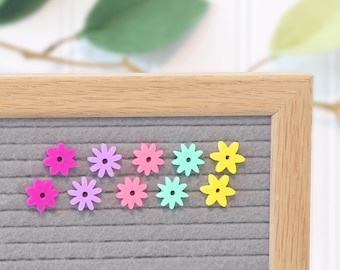 Flower Power (Minis) by Candy Letters • Spring & Garden, Mother's Day and Easter Letter Board Icons • Letterboard Accessories