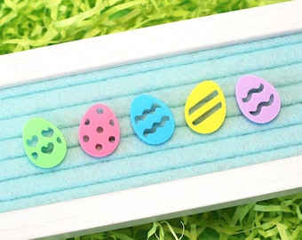 Easter Eggs (Brights) by Candy Letters • Easter Decorations & Easter Bunny Basket Letter Board Icons • Letterboard Accessories