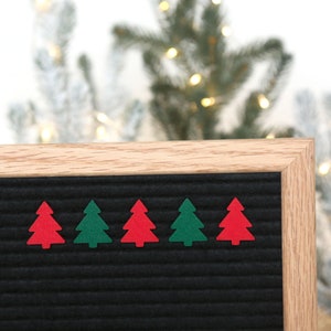Pine Trees (Red and Green) by Candy Letters • Christmas Decorations & Winter Decor Letter Board Icons • Letterboard Accessories