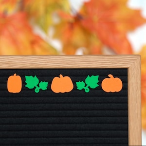 Pumpkin Patch by Candy Letters • Fall Decor & Thanksgiving Decorations Letter Board Icons • Letterboard Accessories