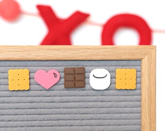 Love You Smore by Candy Letters • Camping & Summer Letter Board Icons • Letterboard Accessories